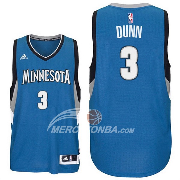 Maglia NBA Dunn Minnesota Timberwolves Azul